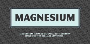 MVB Magnesium Font Download