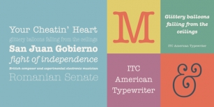 ITC American Typewriter Font Download