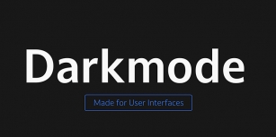 Darkmode Off Font Download