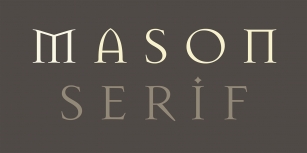 Mason Serif Font Download