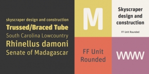 FF Unit Rounded Font Download