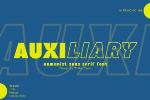 Auxiliary Font Download