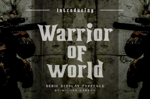 Warrior of World Font Download
