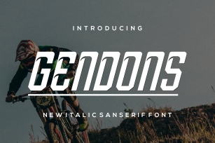 Gendons Font Download
