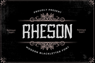 Rheson Font Download