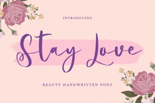 Stay Love Font Download