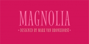 MVB Magnolia Font Download