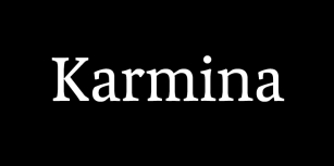 Karmina Font Download