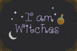 I Am Witches Font Download