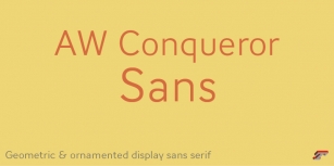 AW Conqueror Sans Font Download