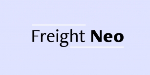 Freight Neo Font Download