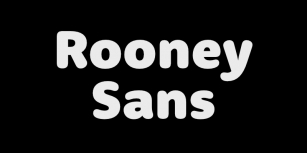 Rooney Sans Font Download