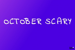 October Scary Font Download