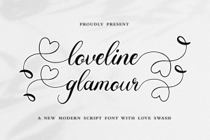 loveline glamour Font Download