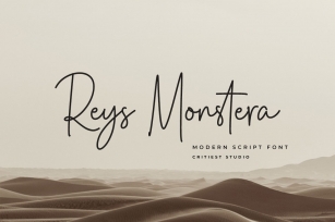 Rey Monstera Font Download