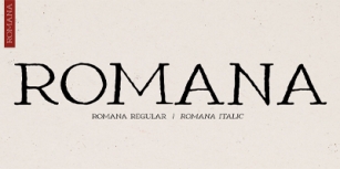 Romana Font Download