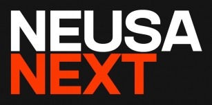 Neusa Next Font Download