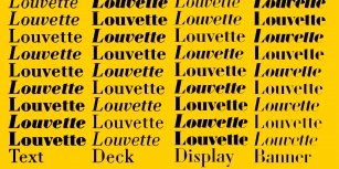 Louvette Display Font Download