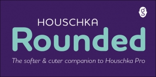 Houschka Rounded Font Download
