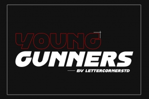 Young Gunners Font Download