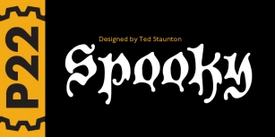 P22 Spooky Font Download