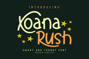 Xoana Rush Font Download
