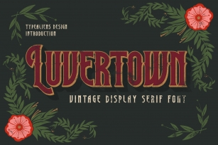 Luvertown Font Download