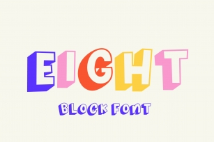 Eight Block Font Download