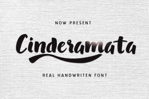 Cinderamata - Handwritten Font Font Download