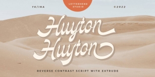 Huyton Font Download