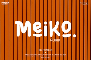 Meiko Font Font Download