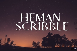 Heman Scribble Font Download
