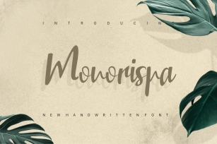 Monorispa Font Download