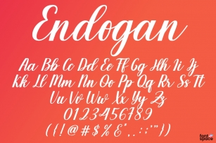 Endogan Scrip Font Download