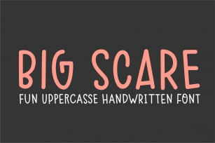 Big Scare Font Download