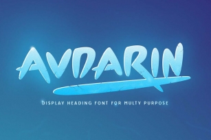 Avdarin - Display Font Font Download