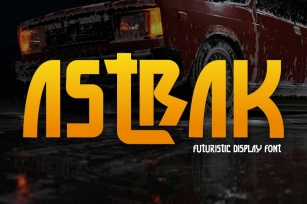 Astrak - Display Font Font Download