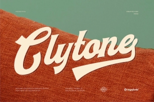 Clytone - Vintage Font Font Download