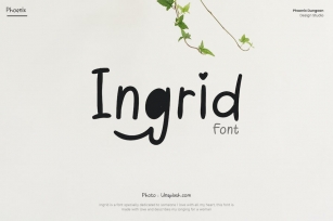 Ingrid Font Font Download