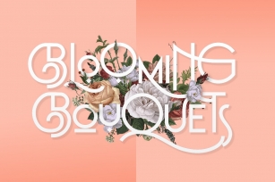 Blooming Bouquets Font Download