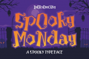 Spooky Monday Font Download