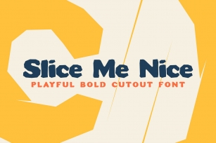 Slice Me Nice Font Download