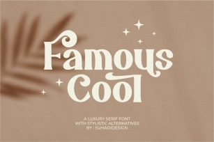 Famous Cool gorgeous typefaces Font Download