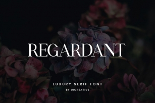 Regardant Luxury Serif Font Font Download