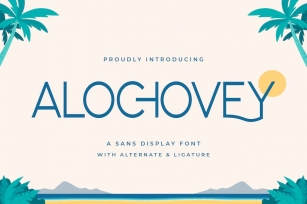 Alochovey – A Sans Display Font Font Download