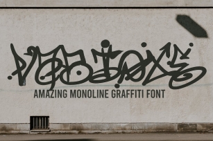 Vabioxe - Unique Graffiti Font Font Download