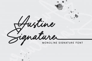 Yustine Signature Font Download