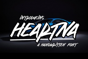 Heartna - Handwritten Font Font Download