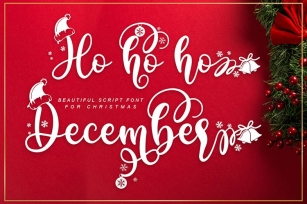 Ho ho ho December Font Download