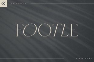 Footle gentle serif Font Download